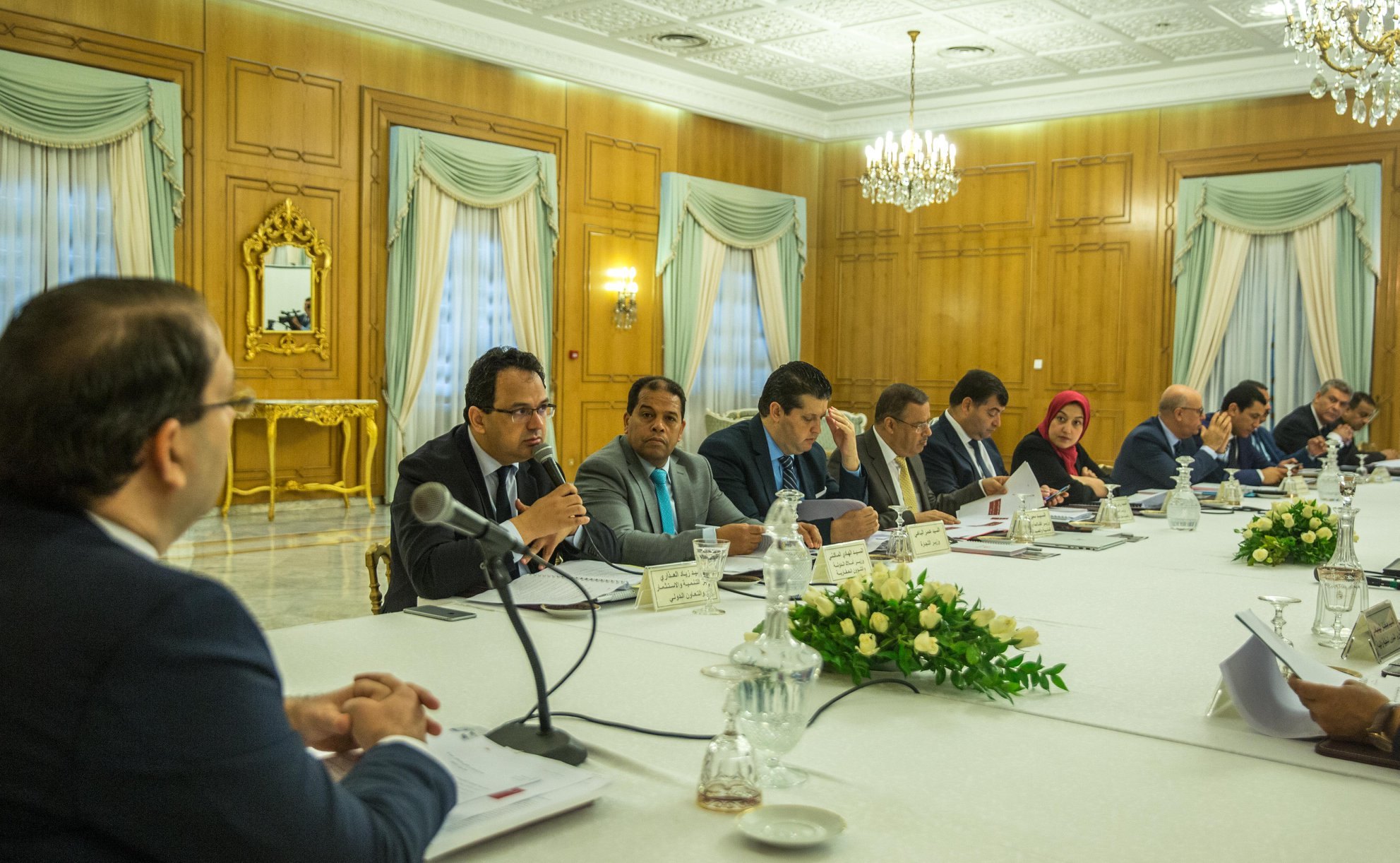 Presentation of the project to the High Council of Investment