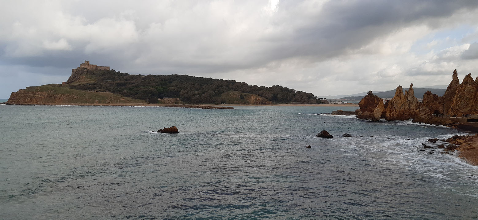 The needles and the Genoese fort of Tabarka